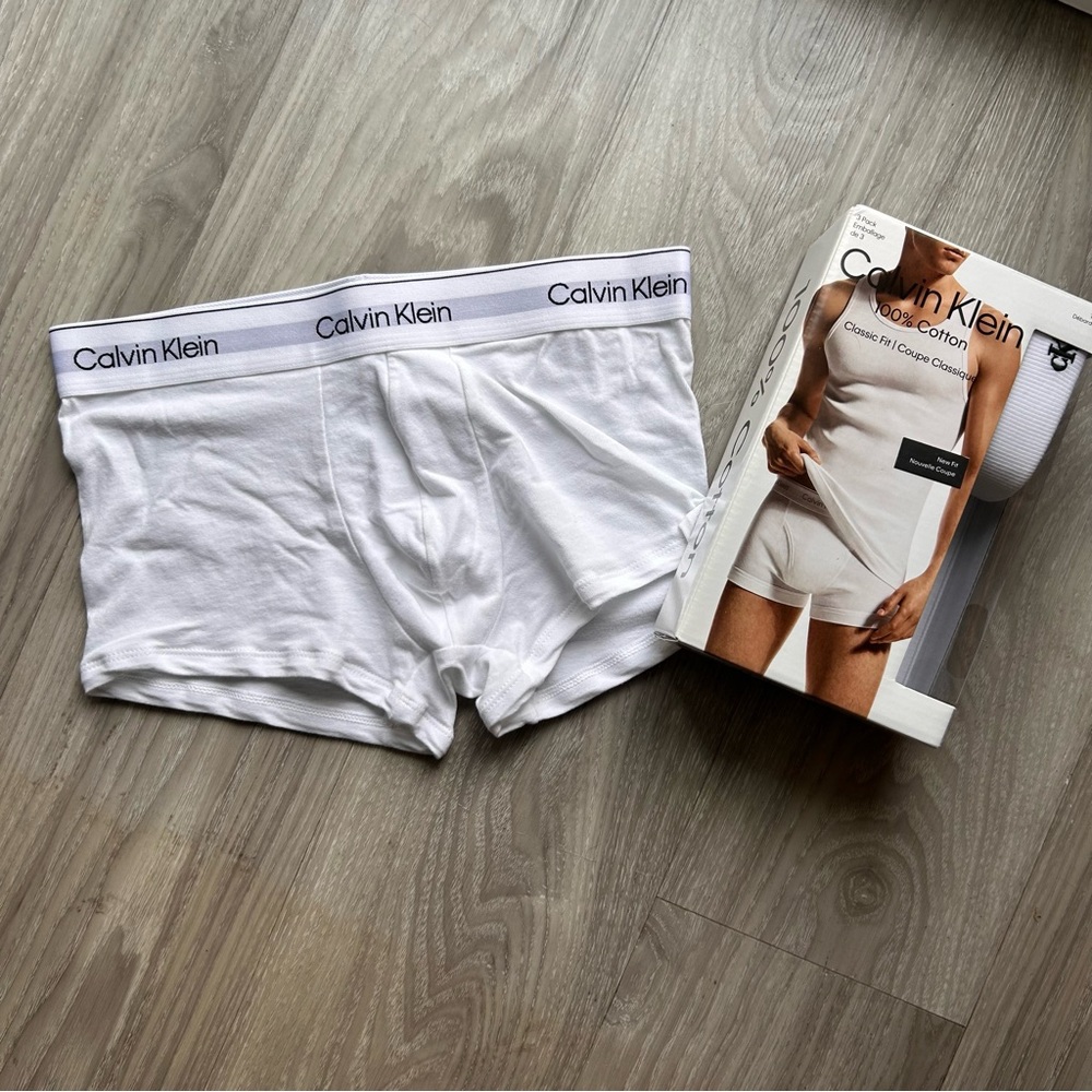 Trunk & Tank Bundle | Calvin Klein Ultra Soft Modern Cotton Bundle (Small) - Picture 1 of 15